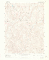 Download a high-resolution, GPS-compatible USGS topo map for Baxter Pass, CO (1968 edition)