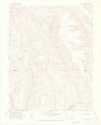 Download a high-resolution, GPS-compatible USGS topo map for Bear Mountain, CO (1967 edition)