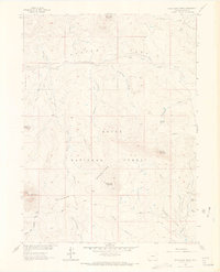 Download a high-resolution, GPS-compatible USGS topo map for Bears Ears Peaks, CO (1969 edition)