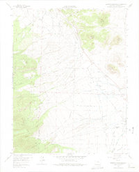 Download a high-resolution, GPS-compatible USGS topo map for Beckwith Mountain, CO (1975 edition)