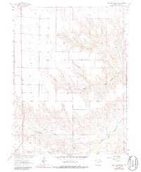 Download a high-resolution, GPS-compatible USGS topo map for Beecher Island Nw, CO (1986 edition)
