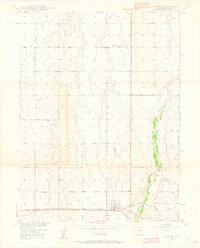 Download a high-resolution, GPS-compatible USGS topo map for Bennett, CO (1963 edition)