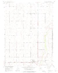 1949 Map of Bennett, 1975 Print