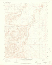 Download a high-resolution, GPS-compatible USGS topo map for Beulah NE, CO (1965 edition)