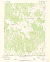 preview thumbnail of historical topo map of Mesa County, CO in 1969