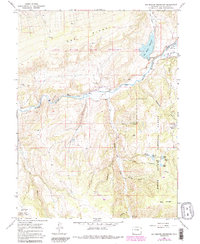 Download a high-resolution, GPS-compatible USGS topo map for Big Beaver Reservoir, CO (1988 edition)
