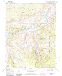 Download a high-resolution, GPS-compatible USGS topo map for Big Beaver Reservoir, CO (1988 edition)