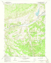 Download a high-resolution, GPS-compatible USGS topo map for Big Beaver Reservoir, CO (1970 edition)