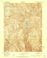 Download a high-resolution, GPS-compatible USGS topo map for Big Bull Mountain, CO (1954 edition)