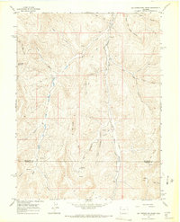Download a high-resolution, GPS-compatible USGS topo map for Big Foundation Creek, CO (1968 edition)