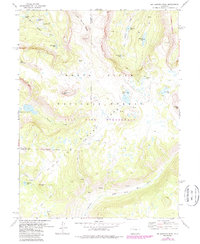 Download a high-resolution, GPS-compatible USGS topo map for Big Marvine Peak, CO (1988 edition)