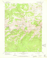 Download a high-resolution, GPS-compatible USGS topo map for Big Narrows, CO (1972 edition)