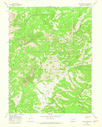 Download a high-resolution, GPS-compatible USGS topo map for Big Soap Park, CO (1968 edition)