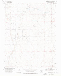Download a high-resolution, GPS-compatible USGS topo map for Big Springs Ranch, CO (1976 edition)