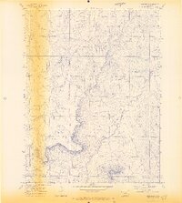 1970 Map of Bijou Basin, 1973 Print