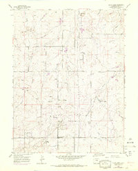 Download a high-resolution, GPS-compatible USGS topo map for Black Forest, CO (1971 edition)