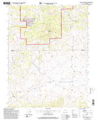 preview thumbnail of historical topo map of Fremont County, CO in 1994