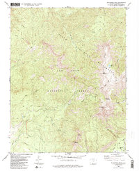 Download a high-resolution, GPS-compatible USGS topo map for Blackhead Peak, CO (1984 edition)