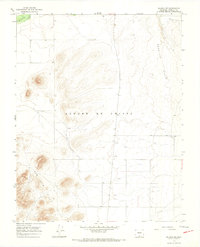 preview thumbnail of historical topo map of Costilla County, CO in 1965