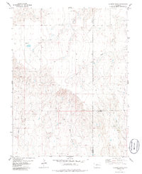 Download a high-resolution, GPS-compatible USGS topo map for Bledsoe Ranch, CO (1986 edition)