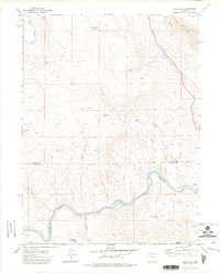 Download a high-resolution, GPS-compatible USGS topo map for Blue Hill, CO (1975 edition)