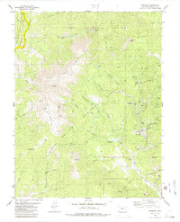 Download a high-resolution, GPS-compatible USGS topo map for Bonanza, CO (1985 edition)