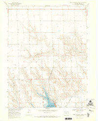 Download a high-resolution, GPS-compatible USGS topo map for Bonny Reservoir North, CO (1971 edition)