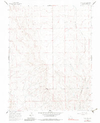 Download a high-resolution, GPS-compatible USGS topo map for Boone Hill, CO (1983 edition)