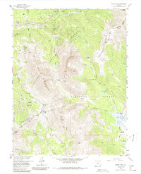 Download a high-resolution, GPS-compatible USGS topo map for Boreas Pass, CO (1986 edition)
