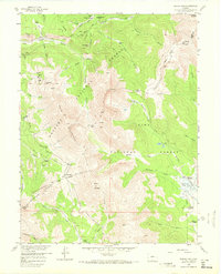 Download a high-resolution, GPS-compatible USGS topo map for Boreas Pass, CO (1972 edition)
