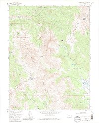 preview thumbnail of historical topo map of Summit County, CO in 1957