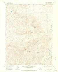 Download a high-resolution, GPS-compatible USGS topo map for Bottle Pass, CO (1967 edition)
