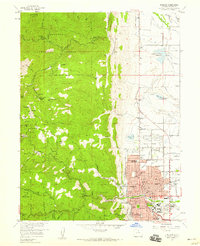 Download a high-resolution, GPS-compatible USGS topo map for Boulder, CO (1959 edition)