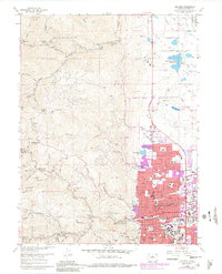 Download a high-resolution, GPS-compatible USGS topo map for Boulder, CO (1980 edition)