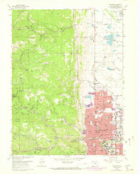 Download a high-resolution, GPS-compatible USGS topo map for Boulder, CO (1973 edition)