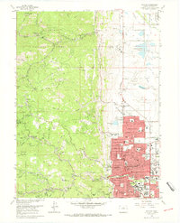 Download a high-resolution, GPS-compatible USGS topo map for Boulder, CO (1968 edition)