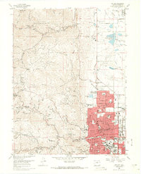 preview thumbnail of historical topo map of Boulder, CO in 1966