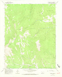 Download a high-resolution, GPS-compatible USGS topo map for Bowers Peak, CO (1970 edition)