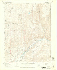 Download a high-resolution, GPS-compatible USGS topo map for Bowie, CO (1971 edition)