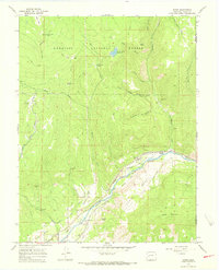 Download a high-resolution, GPS-compatible USGS topo map for Bowie, CO (1968 edition)