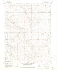 Download a high-resolution, GPS-compatible USGS topo map for Box Elder School, CO (1967 edition)
