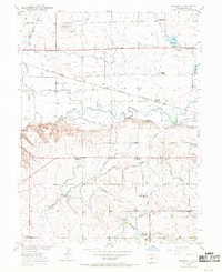1950 Map of Greeley, CO, 1969 Print
