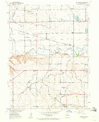 1950 Map of Greeley, CO, 1960 Print