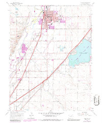 Download a high-resolution, GPS-compatible USGS topo map for Brighton, CO (1986 edition)