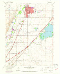 Download a high-resolution, GPS-compatible USGS topo map for Brighton, CO (1973 edition)