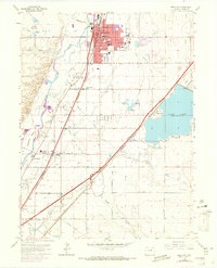 Download a high-resolution, GPS-compatible USGS topo map for Brighton, CO (1973 edition)