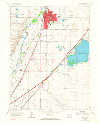 Download a high-resolution, GPS-compatible USGS topo map for Brighton, CO (1967 edition)