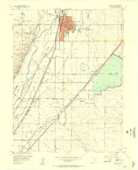 Download a high-resolution, GPS-compatible USGS topo map for Brighton, CO (1958 edition)