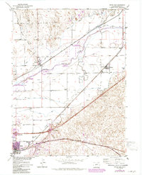 preview thumbnail of historical topo map of Morgan County, CO in 1971