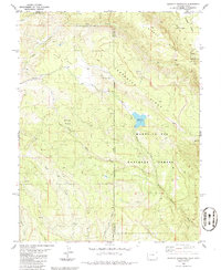 preview thumbnail of historical topo map of Montrose County, CO in 1986